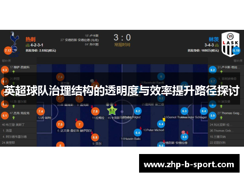 英超球队治理结构的透明度与效率提升路径探讨